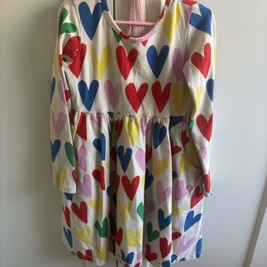 Hanna Andersson Multicolor Heart Dress